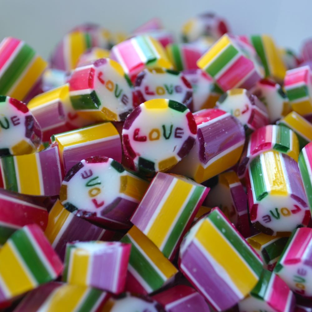 Бонбони с надпис