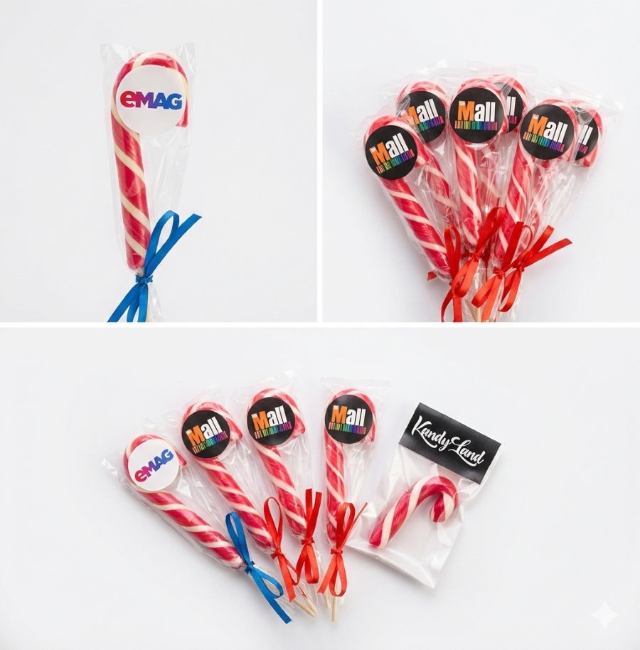 Брандирани близалки 2 Барндирани бастунчета