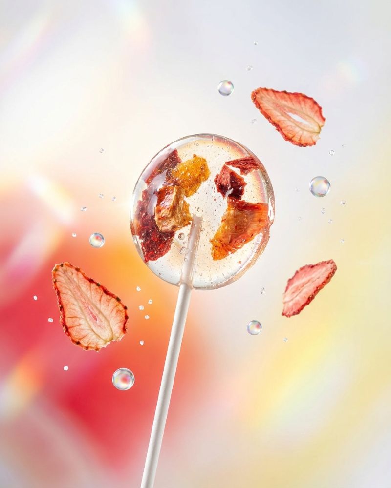 Близалка без захар c натурални плодове 6 близалка без захар с плодове